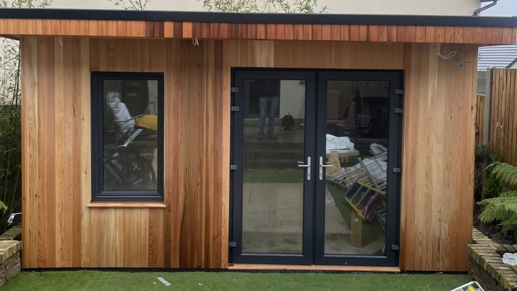 Garden room, Weston red cedar.